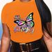 Summer European And American Cross-border Foreign Trade Wholesale T-shirts, Round-neck Casual Plus-size Loose_ecoleips.com