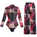Women's Clothing Women's Long Sleeved One Piece Swimsuit Style Sun Protection Long Pants Kupalnik Modest Coverage, Beach & Pool Ready_ecoleips.com