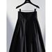 Women's Clothing This Year's Popular Small High Waist Slim A Line Skirt High Grade Pear Shaped Figure Black Bud Skirt Spring_ecoleips.com