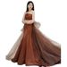Elegant Mermaid Style Strapless Evening Gown with Short Train for Women New 2026 Toast Dress Sophisticated Engagements_ecoleips.com