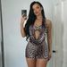 Sexy Deep V Neck Halter Backless Tie-Up Jumpsuit Romper Set For Women, Sleeveless Shorts Outfit Versatile & Breathable_ecoleips.com