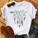 Popular Clothing, Women's Vintage Dreamcatcher Short-sleeve T-shirt_ecoleips.com