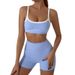 Women's Clothing New Nude Tight Outdoor Sports Suit With Thin Shoulder Straps And Contrasting Color Underwear Suspenders Yoga Clothes_ecoleips.com