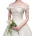 Women's Clothing One Shoulder French Light Wedding Dress New Forest Light Gauze Dress Retro Petite Gown Small Dress_ecoleips.com