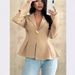 2026 New Small Blazer Fashion Temperament Elegant Slim Cardigan Women's Clothing_ecoleips.com