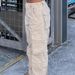Women's High-Waist Straight Leg Denim Pants – Loose Fit Workwear Jeans With Pockets_ecoleips.com