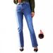 Pre-sale-35615# Cross-border Foreign Trade Women's Clothing European And American Style Fleece-lined Slim Straight_ecoleips.com