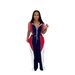 Women's Clothing Polyester Mesh Jersey Cloth Splicing Hooded Drawstring Sleeveless Trousers Suit Two Piece Suit_ecoleips.com