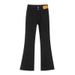 2025 Spring/Summer New Black Flared Pants For Women, Popular High-Waisted Slimming Autumn Petite Micro-Flare Jeans_ecoleips.com