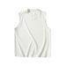 2024 Summer New Wide-Shoulder Women's Vest, Casual Loose-Fit Pure Cotton High-Elasticity Round-Neck Solid Color T-Shirt_ecoleips.com
