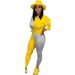 Women's Clothing Autumn/Winter Patchwork Two Piece Set Slimming Color Block Urban Casual Fashion Long Sleeve_ecoleips.com