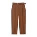 Aria Basics Cross-border 2025 New Style Spliced Design High-waisted Suit Pants, European And American Versatile Comfortable Casual_ecoleips.com