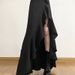 2025 Spring New Irregular Split Midi Plus Size High Waist Slimming Commuter Versatile Long Skirt For Women_ecoleips.com