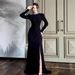 Women Spring Autumn Lace Trim Long Sleeve Mermaid Dress Slim Fitting Hip Wrapped Floor Length Long Dress For Ladies_ecoleips.com