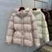 girl Girl Girl Winter Design Waist-Slimming Jacket For Women 2025 New Fashion Simple Versatile Thickened Warm Cotton Coat_ecoleips.com