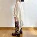 Women's Clothing Lace Skirt Design Irregular Hem Long Skirt Holiday Style Ins Skirt_ecoleips.com