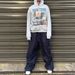 Unisex American Style Spring Cardigan Zip up Y2K Portrait 3D Print Customizable Loose Sweatshirt_ecoleips.com