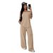 European And American Cross-Border Asymmetrical Neck Wide-Leg Set 2026 Autumn Winter Women's Casual Solid Color Sports_ecoleips.com