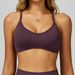 Women's Clothing Color Block Edge Seamless Sports Bra Open Back Running Yoga Top Women's Fitness Clothing 9245_ecoleips.com