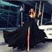 Women's Clothing Milk Silk Sexy Deep V Long Sleeve Dress_ecoleips.com