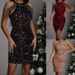 "Sparkling Sequined Tassel Bodycon Dress For Women - Elegant Party Cocktail Dress With Slim Fit & Stylish Short Skirt Design"_ecoleips.com
