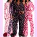 Women's Casual Two Piece Set Long Sleeved Printed Top With Front Open Collar And Trousers Spring_ecoleips.com