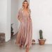 Women's Bamboo Button-Up Cover-Up Dress - Beach Sarong, Sun Protection Kimono, Bikini Wrap, Vacation Shawl_ecoleips.com