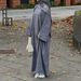 Women's Clothing Middle East Dubai Turkey Autumn and Winter Daily Dress Robe _ecoleips.com