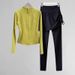 Women's Clothing Running Sports Suit Women's Morning Running Suit Fashionable 2024 New Spring Yoga Loose Outdoor Leisure Fitness Tops_ecoleips.com