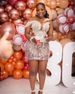 Women's Clothing Sexy Gold Sequin Banquet Dress Hip Skirt_ecoleips.com