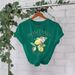 Women's Clothing Pure Cotton T Shirt Summer Short Sleeved Round Neck Pattern Printed T Shirt_ecoleips.com