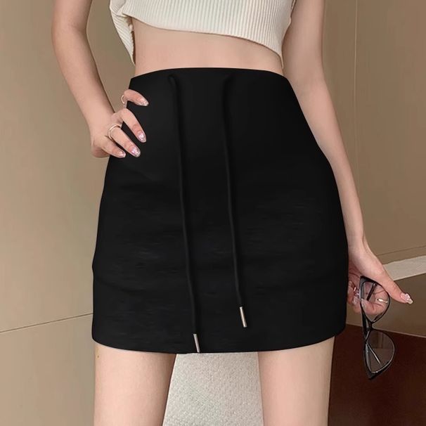 K Thin-waisted Maternity Dress With High Waist Support, No Belly Strain, Panty Liner Included, And Anti-peeking Skirt_ecoleips.com