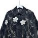 Women’s Clothing early autumn new long sleeved shirts, heavy diamond studded three dimensional flower embroidery, versatile slim chiffon shirt_ecoleips.com