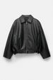 European And American Autumn And Winter Retro Casual Jacket Pilot Jacket Artificial Leather Top_ecoleips.com