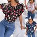 Instagram-style Real Shot Of Spring/summer European And American Casual Loose Ruffled Tie Chiffon Blouse. Independent_ecoleips.com
