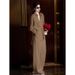 Elegant Two Piece Set for Women Shirt And Wide Leg Pants Pear Shaped Figures Summer Outfit Stylish Appropriate Clothing_ecoleips.com