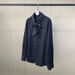 Black Long Sleeved Blouse for Women with Bow Tie Sophisticated Elegant Loose Fit Slimming Drape Versatile Casual Professional Design_ecoleips.com