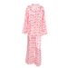 European And American Summer New Heart Print Satin Loose Comfortable Pajama Set Cross-Border Wholesale Homewear For_ecoleips.com