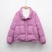 New Down Jacket Women's Small Winter Thickened Stand-up Collar Loose Duck Down Bread Jacket To Keep Warm_ecoleips.com