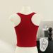 European American Style Camisole With Built-in Chest Pads, Wrap-around Design, Dopamine-inducing, Sexy And Beautiful_ecoleips.com