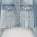 Women’s Cropped Denim Jacket – Stylish Short Blue Coat For Casual & Streetwear (XS/S/M/L)_ecoleips.com