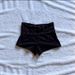 Gothic Punk Dark Rhinestone Mini Skirt For Women Sexy Hot Low Waisted Black White Polyester Style_ecoleips.com