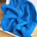 Klein Blue Semi-Zip Cable Knit Sweater For Women – Oversized Pullover, Soft Yarn, Timeless Comfort (One Size Fits 80-130 Lbs)_ecoleips.com