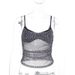 Spicy Girl Mesh Leopard Print Faux Two Piece Camisole Top Women's Summer New Cross Border Style JY25137_ecoleips.com