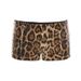 Aria Basics Aria Basics European And American Foreign Trade Spring-summer New Fashion Low-waist Sequin Color-blocking Leopard Print Sexy Women's_ecoleips.com