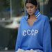 Women's Clothing Letter Color Woven Hem Tightened Soft Waxy Sweater Female Lapel Personalized Design Long Sleeved Sweater_ecoleips.com