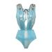 Women's Clothing Swimsuit New Three Dimensional Butterfly Decoration Sweet Girl Pink Shiny One Piece Swimsuit Beach Suit Female_ecoleips.com