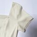 Women's Square Neck Short Sleeve Shirt - Elegant Office Blouse With Button Detail For Summer_ecoleips.com