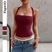 Cross-border European And American Y2K Sexy Slightly Spicy Tube Top Camisole Women's Clothing 2026 Spring/summer_ecoleips.com