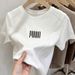 European Design Fishbone T Shirt For Women, Large Size, Summer New Style, Slim Round Neck Shirt, Short Sleeves, Niche Versatile Tops_ecoleips.com